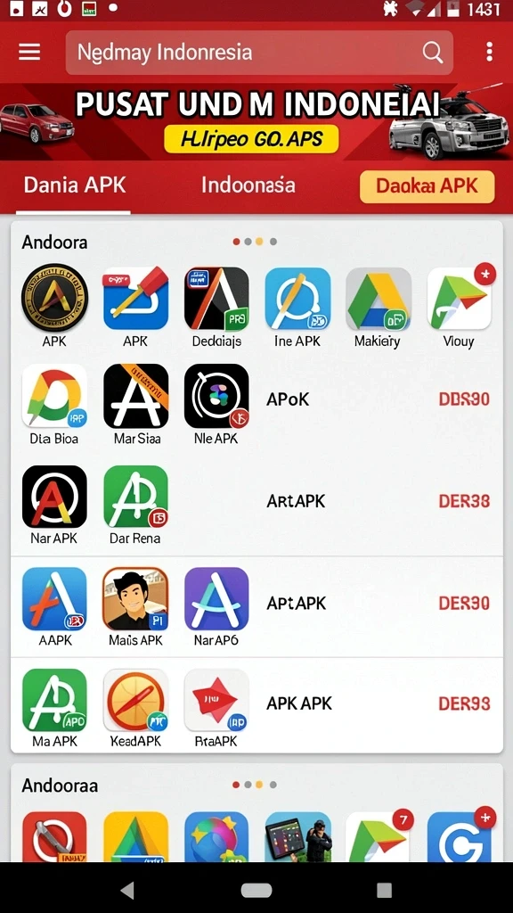 789bni - Screenshot aplikasi 789BNI menampilkan berbagai pilihan permainan yang tersedia.