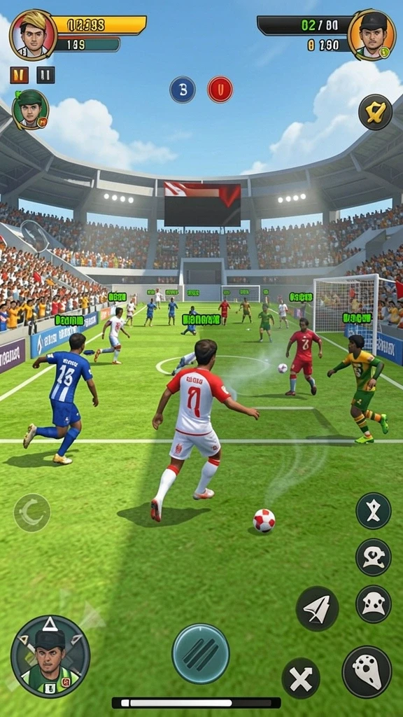 d73 - Fitur multiplayer yang memungkinkan bersaing dengan teman.