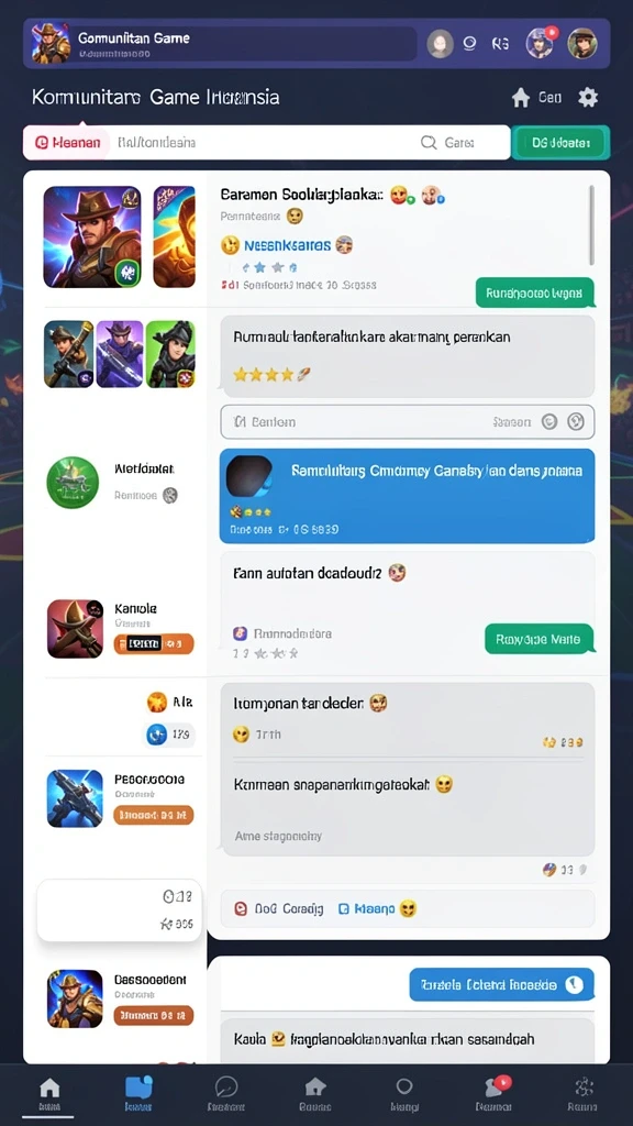 galaxy77 - Tampilan antarmuka yang menarik dan user-friendly.