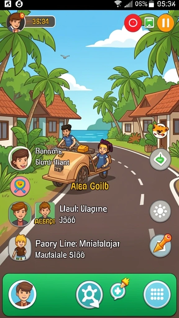 lucubet - Antarmuka yang bersih dan mudah dinavigasi.