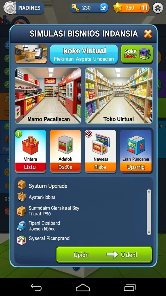 mc888 - Tampilan antarmuka yang user-friendly dan mengasyikkan.