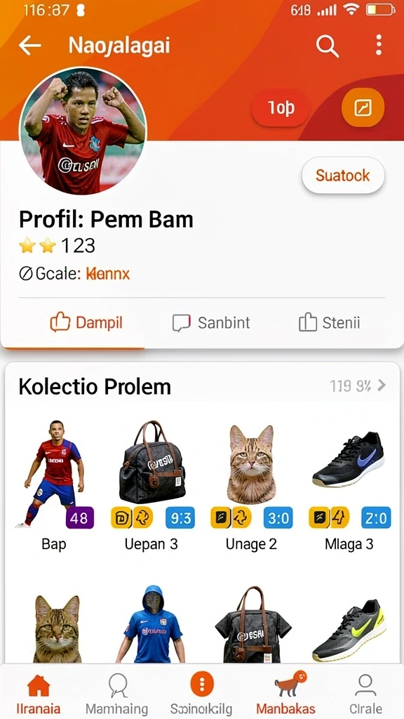 ocatoto - Tampilan menarik yang memudahkan navigasi.