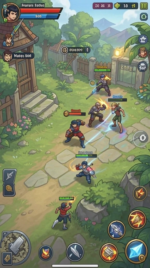 surga11 - Memperlihatkan fitur mode multiplayer yang seru.